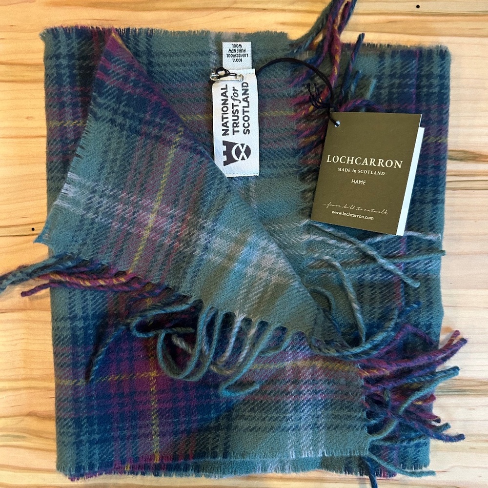 NWT Bowhill Hame Tartan Scarf